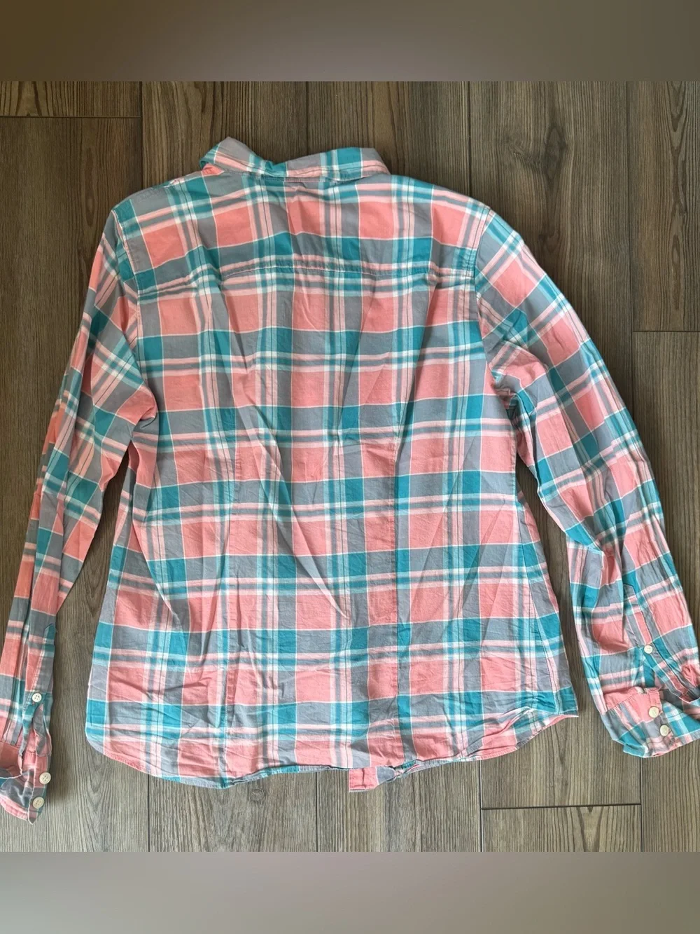 J. Crew casual plaid